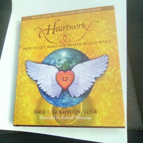 Heartwork How to Get What You Really Really Want Manifesting Manifest Book   CD - Picture 1 of 2